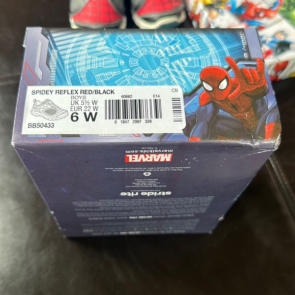 Stride Rite Spidey Reflects Toddler Size 6W  New In Box. - Picture 1 of 2